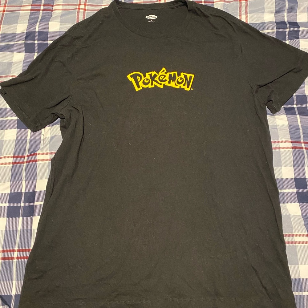 Black/yellow Pokémon shirt